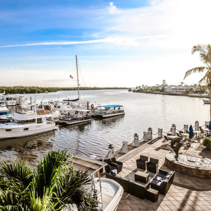 Photo of docks at Snook Bight Marina